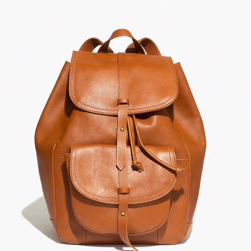 Madewell Leather Transport Rucksack NWT